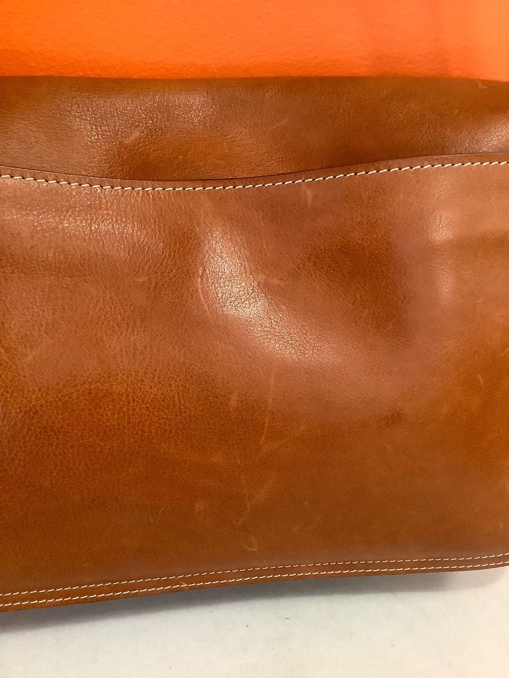 Cognac Coach Handbag - Picture 13 of 15